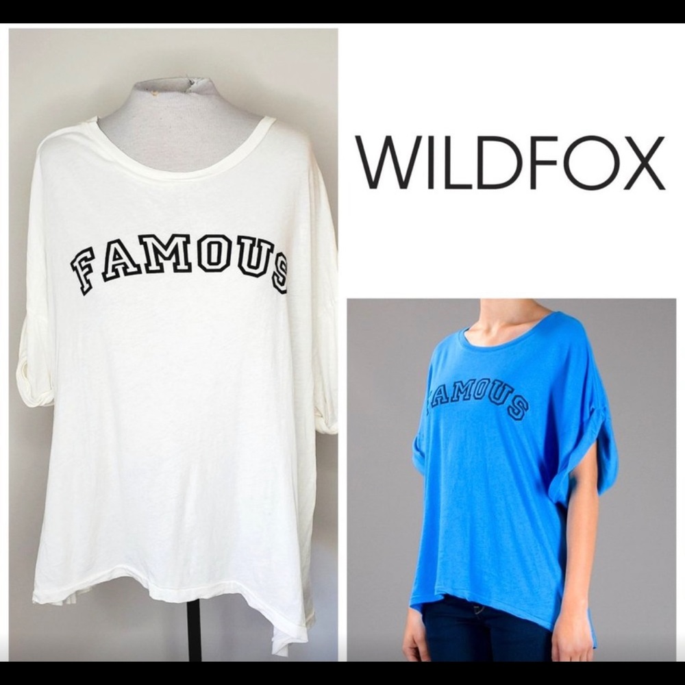WILDFOX USA Famous Oversized T-Shirt